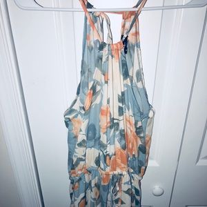 Lulus long floral dress